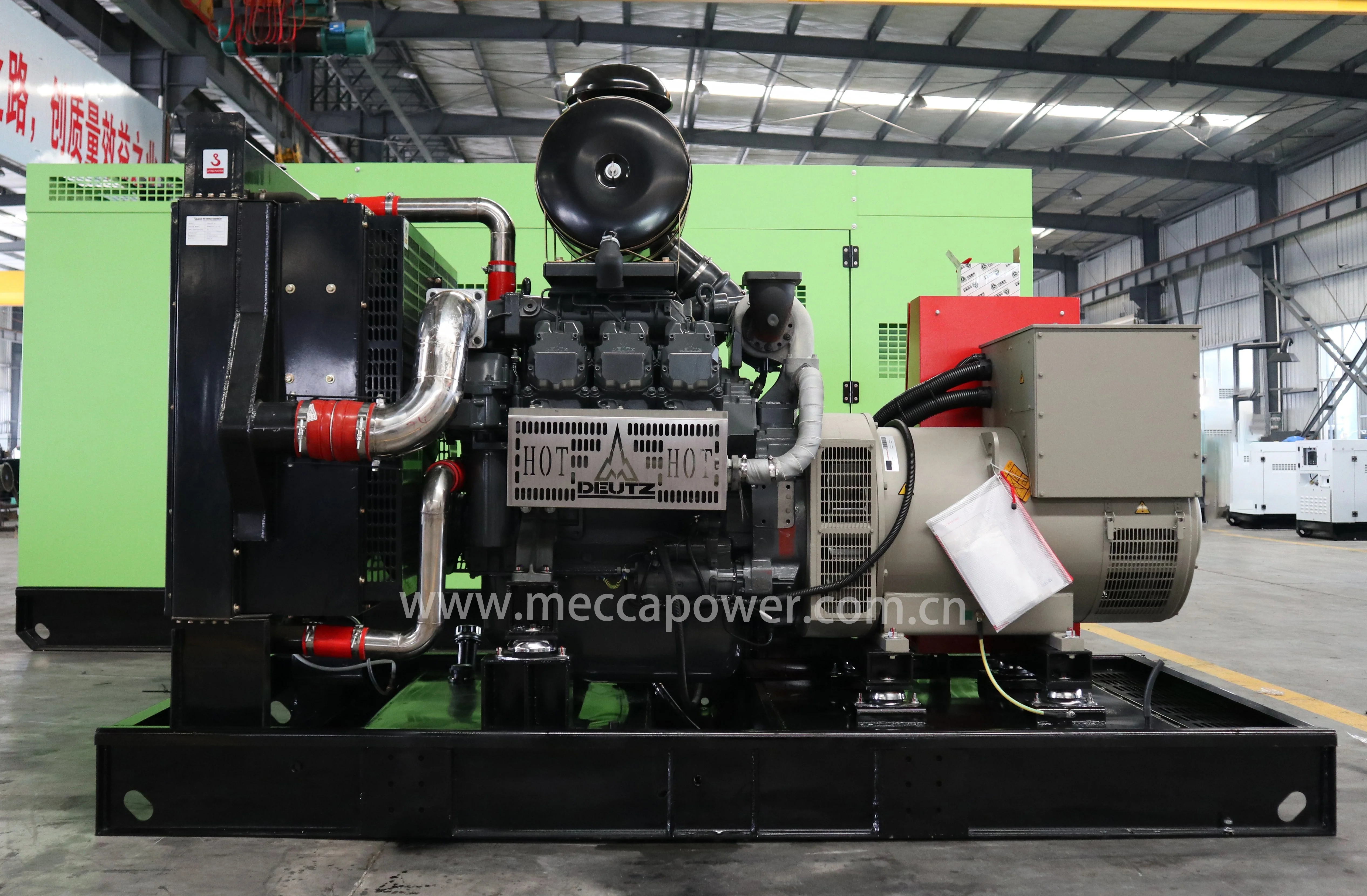 60kw 70kw 80kw 220V 380V 440V Open Type Water Cooled Diesel Generators With Deutz Engine