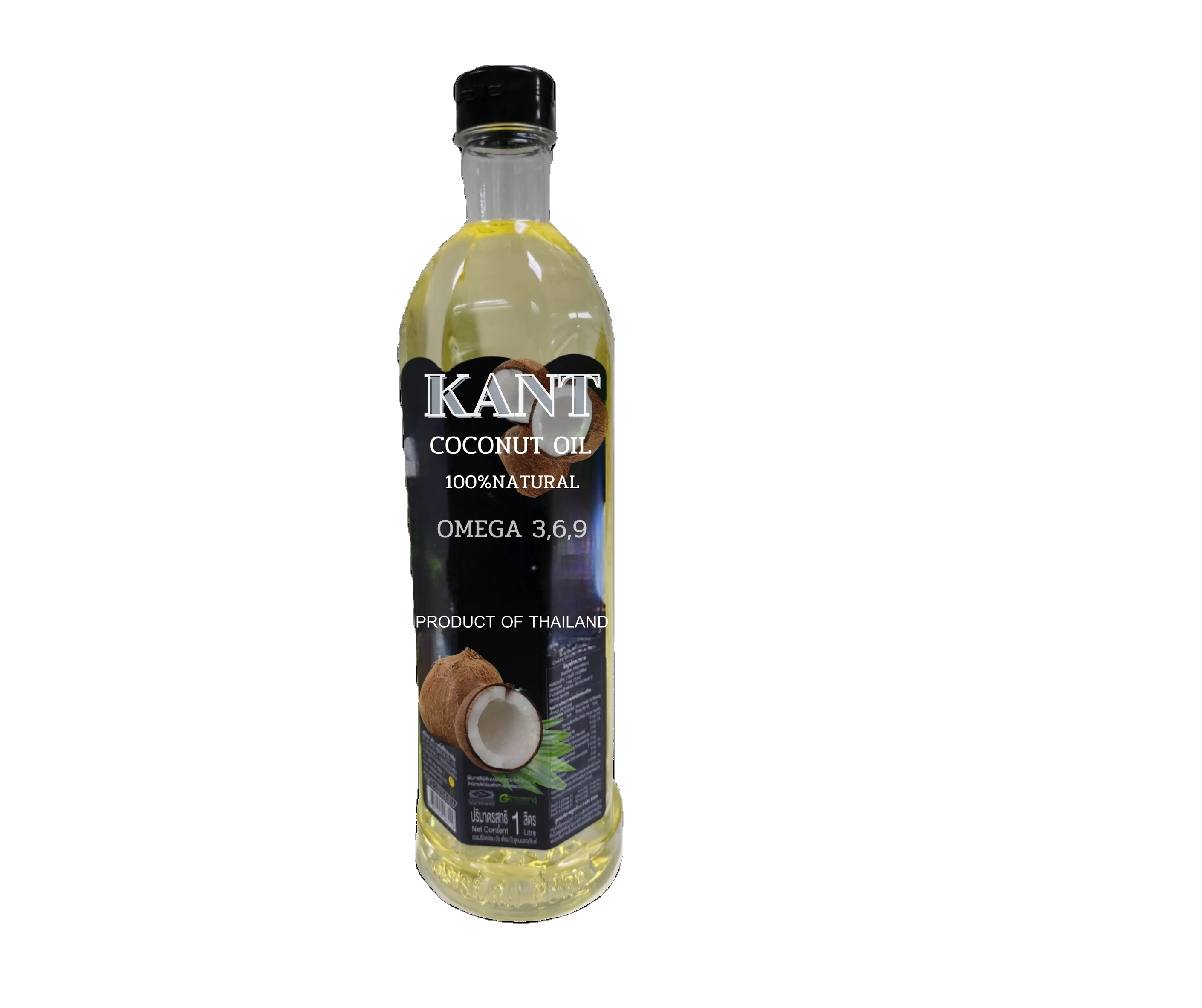 KANT Coconut Oil Can Use For Both Cooking And Cosmetics Premium Quality From Thailand Organic fram OEM GMO free BOX fruit bulk