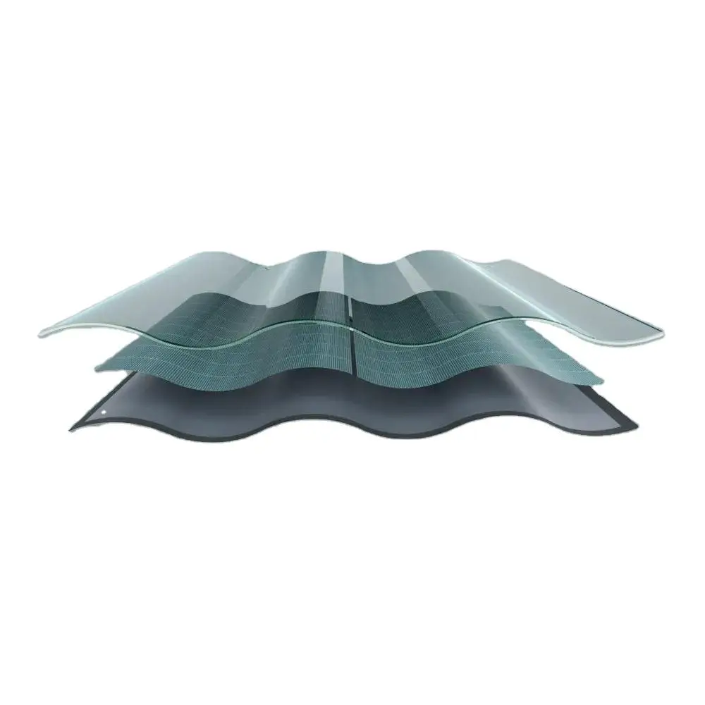 Whayo Hot Sale High Power Cigs Pv Bipv Solar Red Roofing Tile Black Photovoltaic Solar Panel Tiles