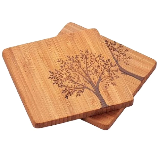 Wholesale High Quality Premium Wooden Coaster For Glass & Tea Cup