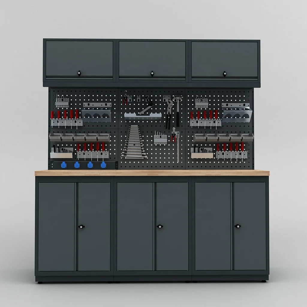 High Quality Metal Modular Tool Cabinet Storage System For Mechanic Garages Workshops Hobby Usage