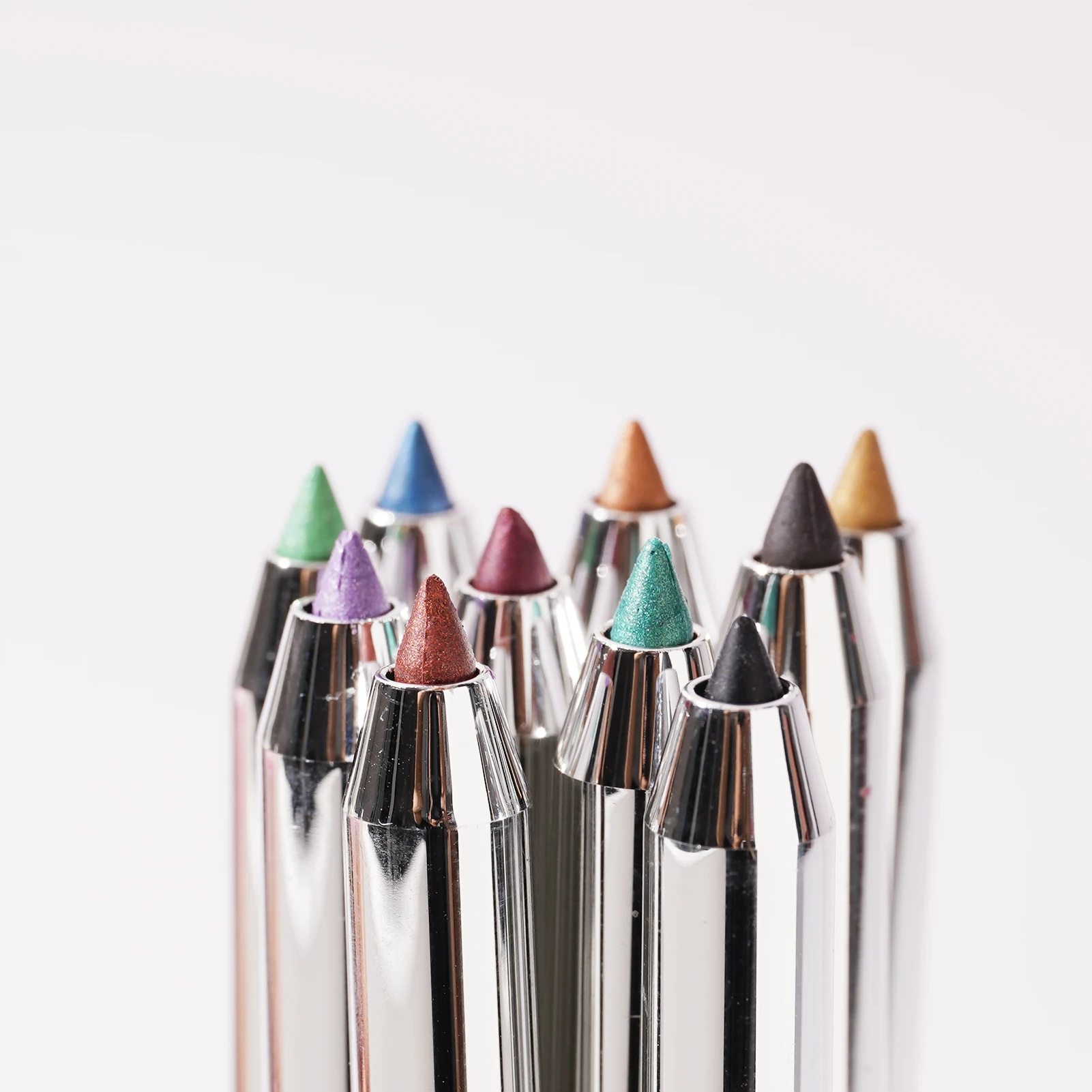 Cosmetic Makeup glitter Pen eyeliner kajal eyeliner graphic eyeliner custom logo waterproof Semi-Permanent custom logo OEM blue