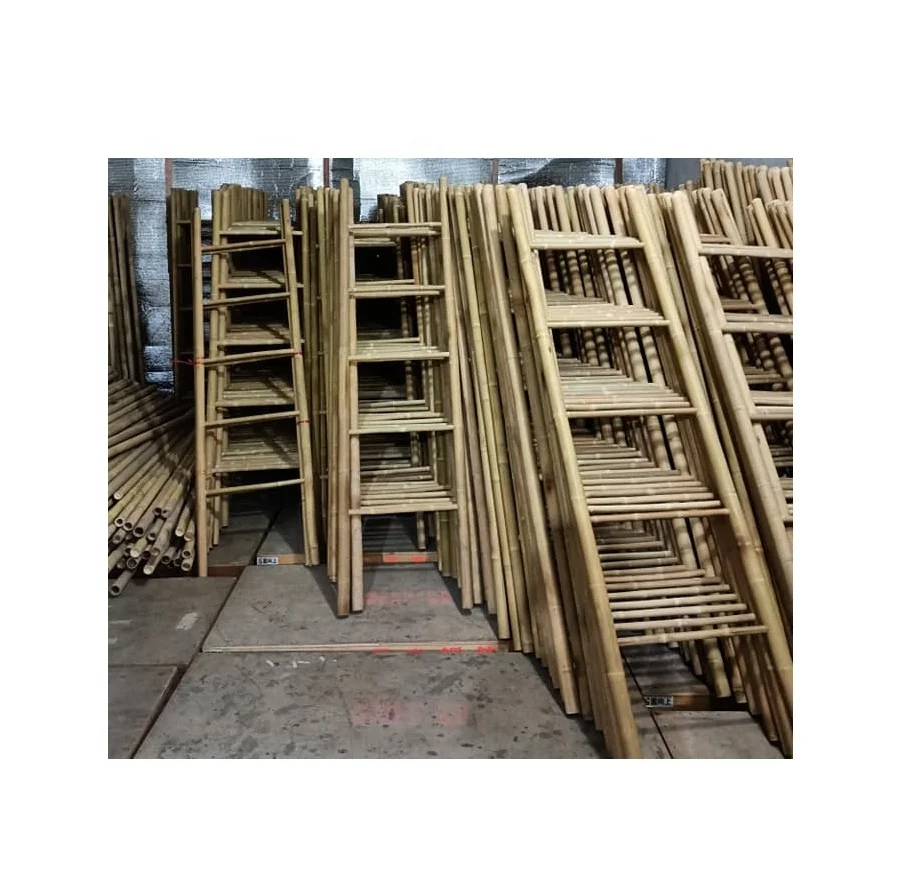 Vietnam Natural Oriental Mini Bamboo Blanket Ladder / Cheap bamboo ladder for cloths home storage home hotel sandy99gdgmailcom