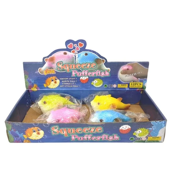 Squeeze Puffer fish Toy