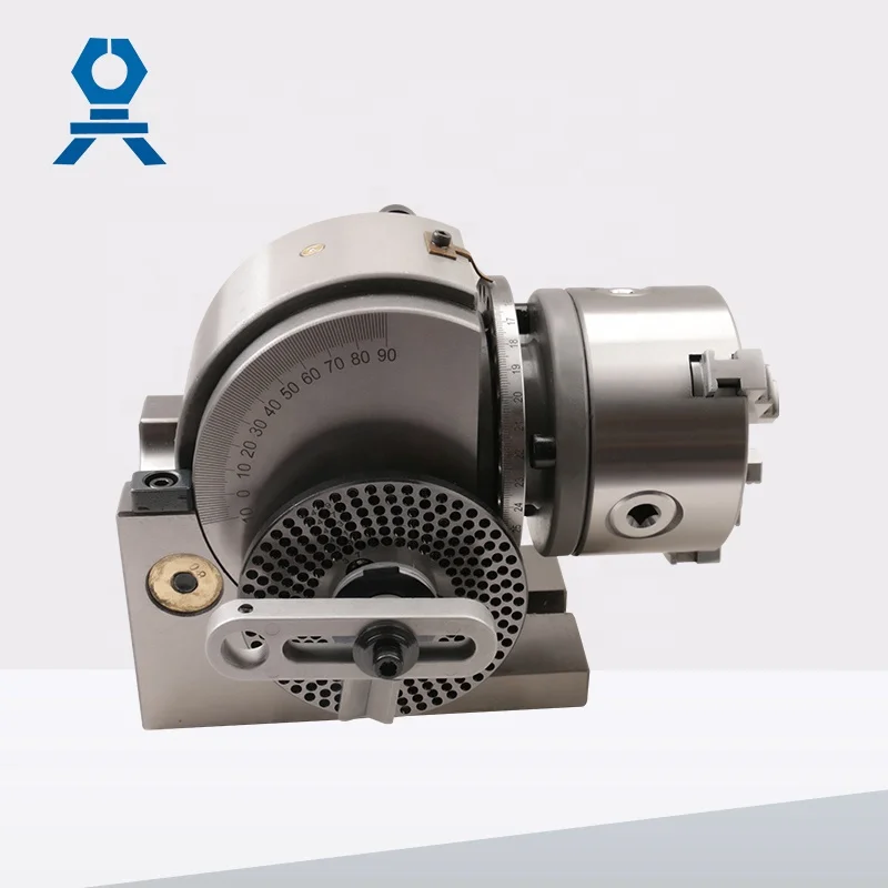 China dividing head suppliers    bs 3 jaw chuck indexing head tailstock dividing head for milling