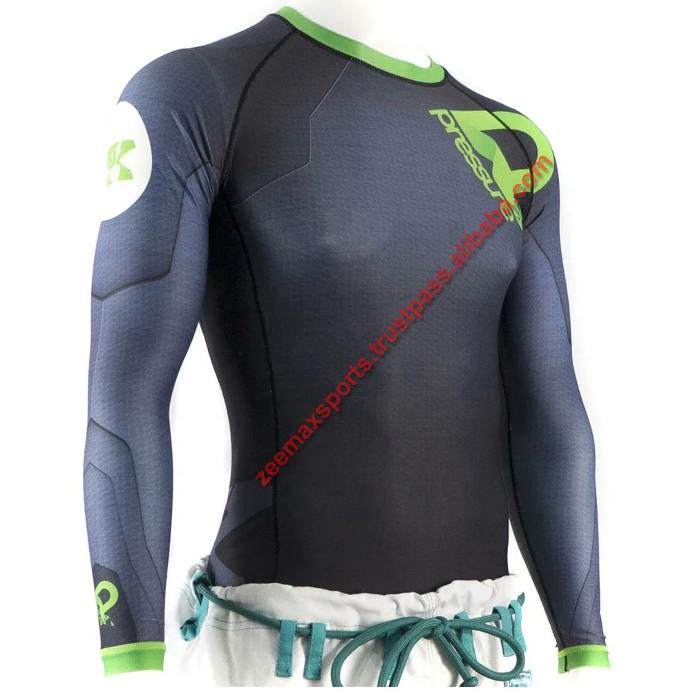 Compression Wear Tight shirts Long Sleeves Rash Guard