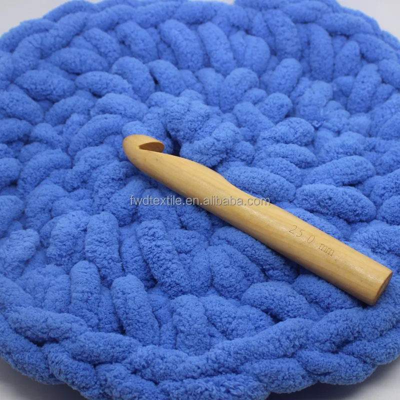 FORWARD 2cm 250g Super Soft Bulky Giant Thick Chunky Chenille Blanket Yarn