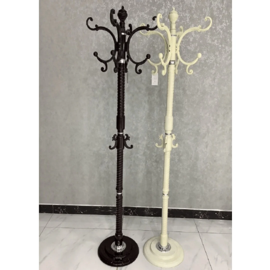Modern design Coat Clothes Rack With Plastic Base Floor Hanger