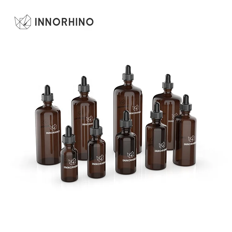 Sexual Lubricant Glass Oil Dropper Bottles 50Ml 250Ml INNORHINO