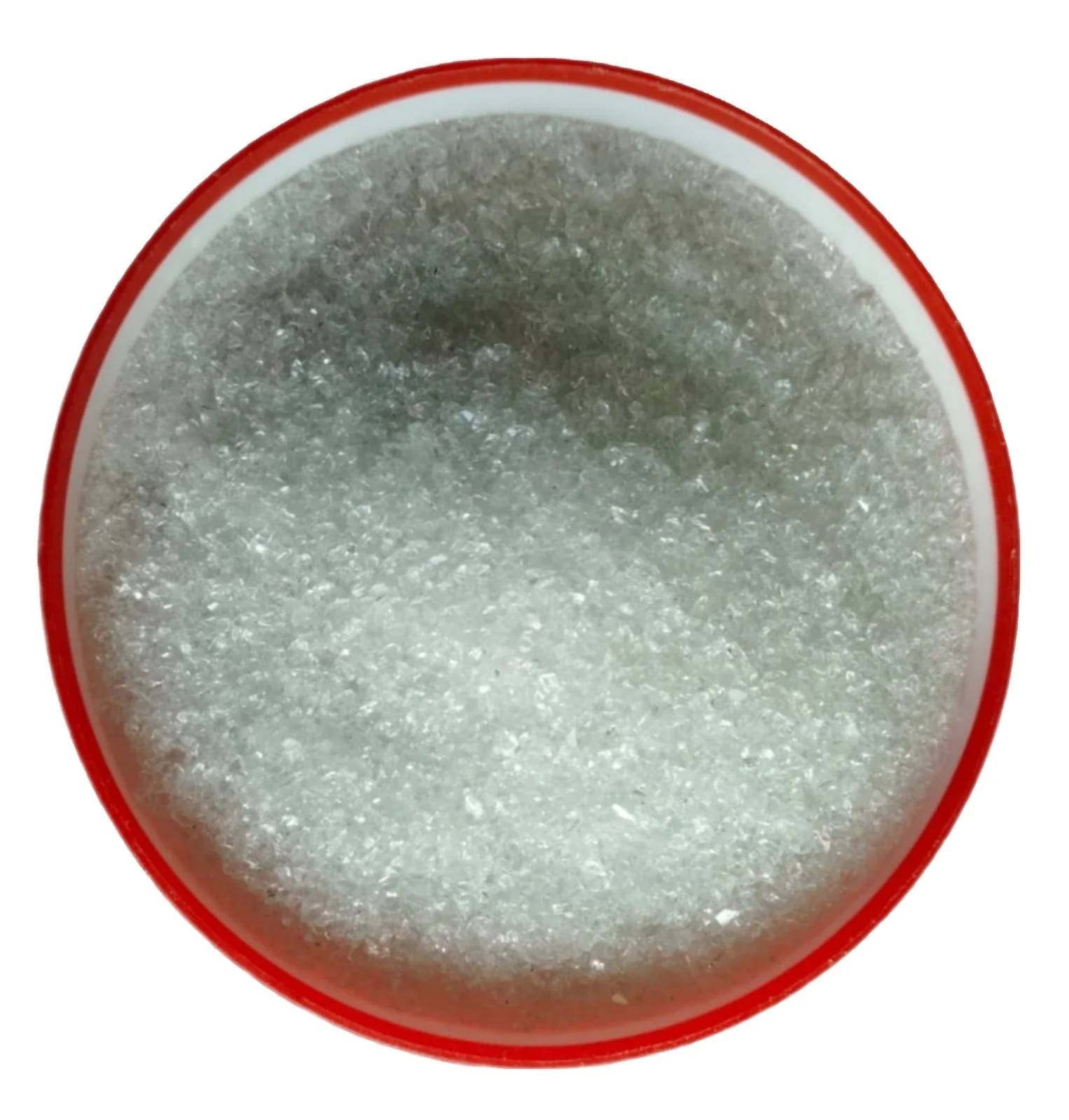 recycled crushed white glass granules  for swimming pool sand filter in 20 kgs bag packing near me