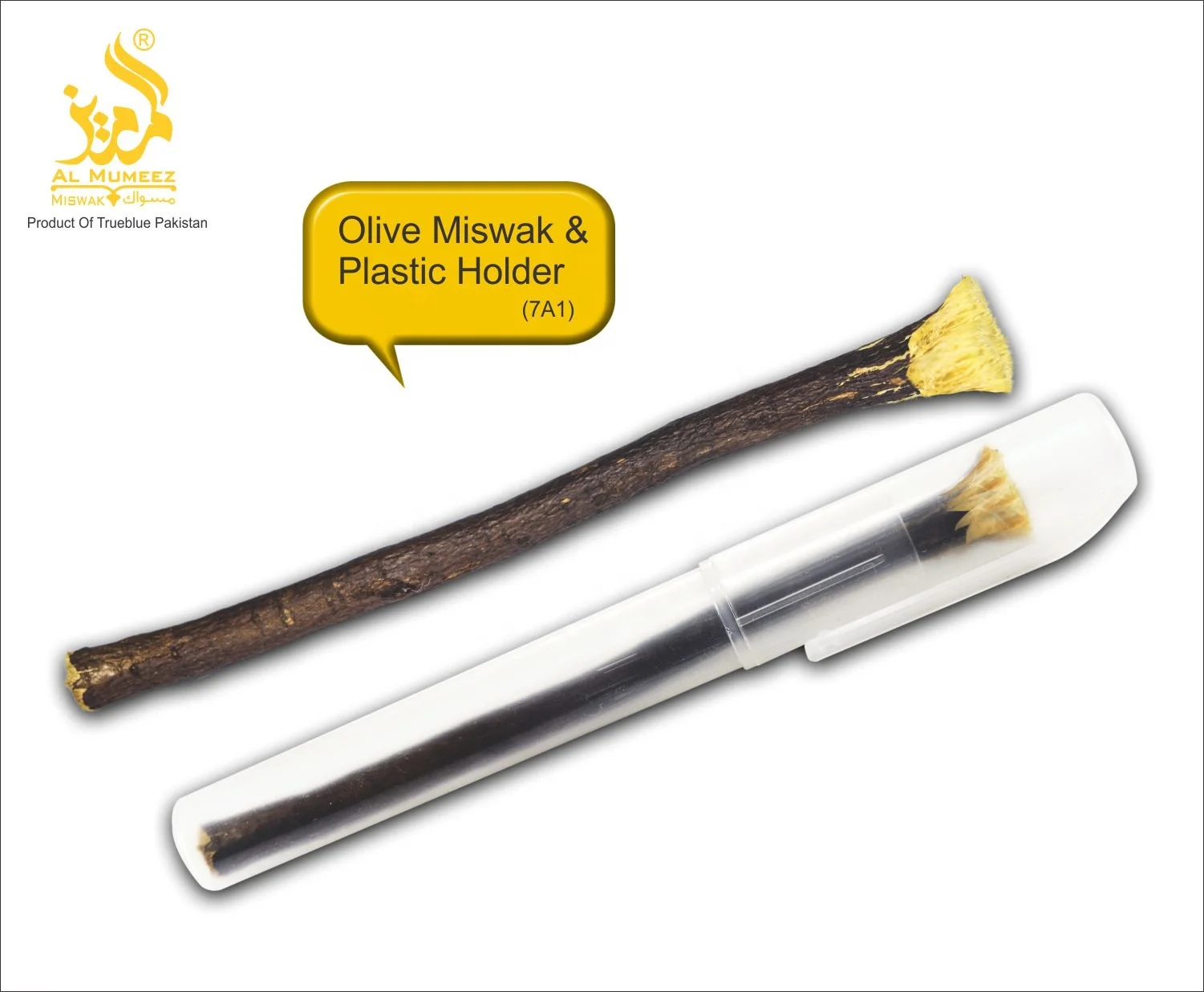 HOT SALE PLASTIC HOLDER/CASE FOR BEST QUALITY VACUUM PACKED MISWAK/SEWAK/SIWAK/NATURAL TEETH CLEANING STICK