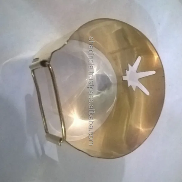 High Quality Handmade partywear Fashion Metal cuff oversize handcuffs brass cuffs