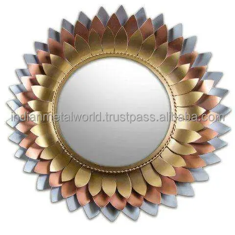 New Design Golden Metal Wall Hanging Sun Wall Art decoration For Living room Hot Sale 2021