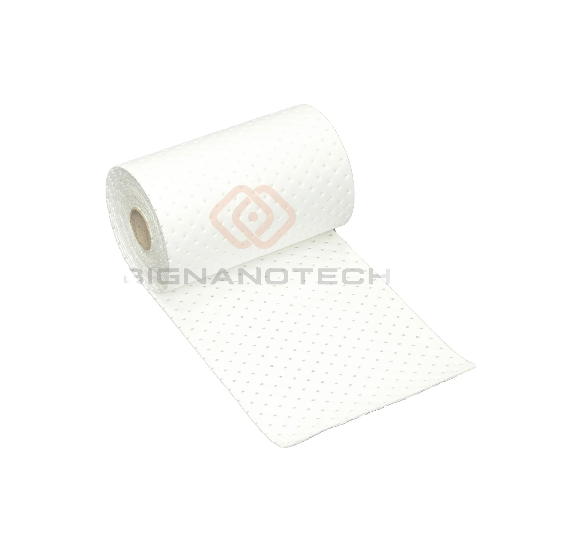 Eco-friendly 1-4mm OEM ODM Heavy Oil Absorbing Granules Cotton White Universal Oil Absorbent Pad Rolls-Other Environmental Produ