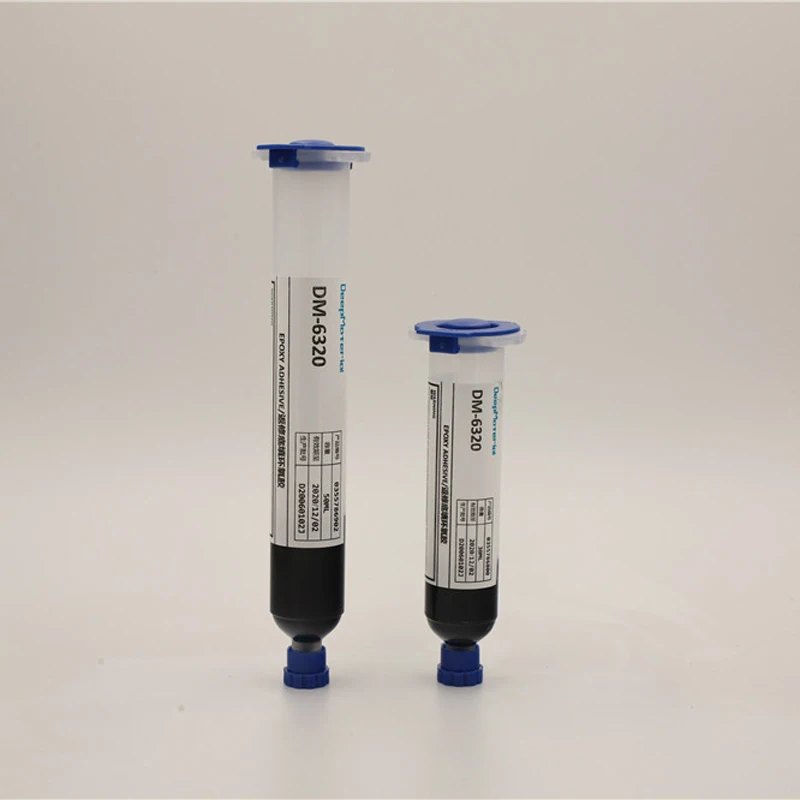 DeepMaterial Black liquid Heat curing Epoxy resin Encapsulant for COB encapsulants dam&fill