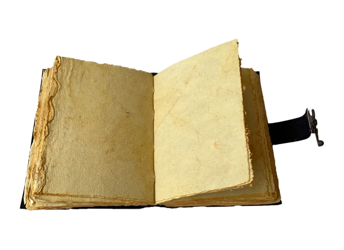 horror man With Dragon Printed Blank spell book of shadows journal with lock vintage handmade prop leather Cover Unlined Art Pa