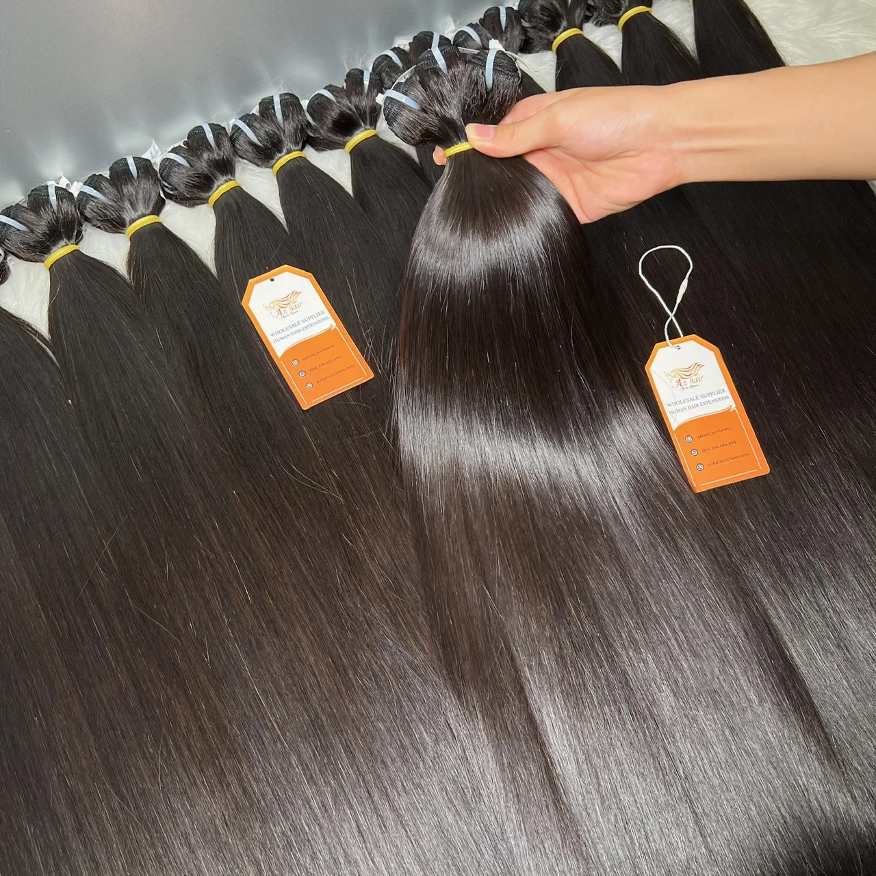 Top Selling Product Bone Straight Vietnamese Raw Hair Matching Closure With 100% Cuticle Aligned