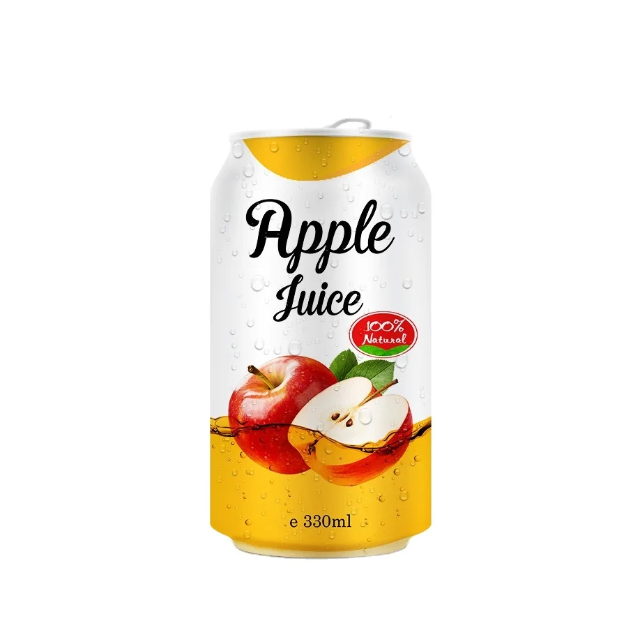 OEM Natural Fresh Apple Juice Drink in 330ml // OEM beverage