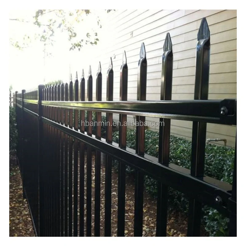 Best Selling Decorative Garden Buildings Galvanized Zinc Steel Garden Metal Fence
