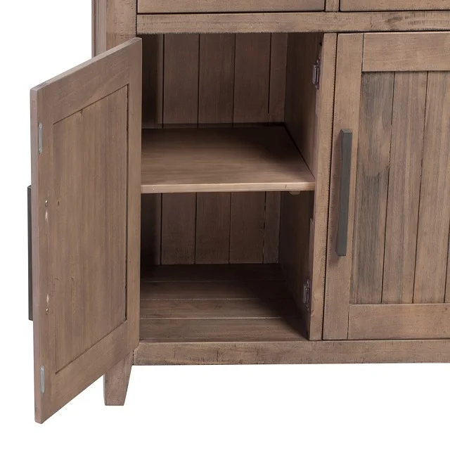 ATLAS Brand Wooden Kitchen Cabinet Modern Design Dining Room Furniture OEM ODM Carton Box Package Made In Vietnam FOB Price