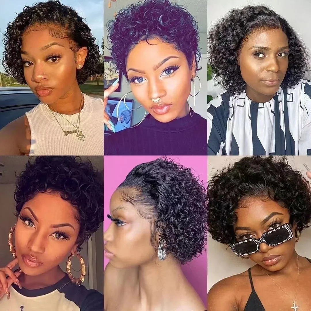 Hot Selling Short Bob Wigs Human Hair Short Hair Wigs Silky Straight Color Short Cut Bob Wig For Black Woman