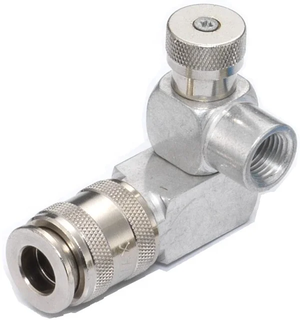 Aluminum Swivel Rotary Quick Coupler Air Line Fitting