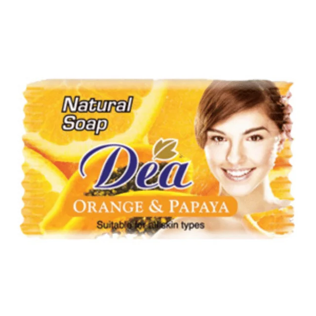 PRIVATE LABEL OEM ODM Custom Brand ORANGE & PAPAYA DEA Natural Bar Soap 50 Gram Moisturizing Lotion Organic Fruity