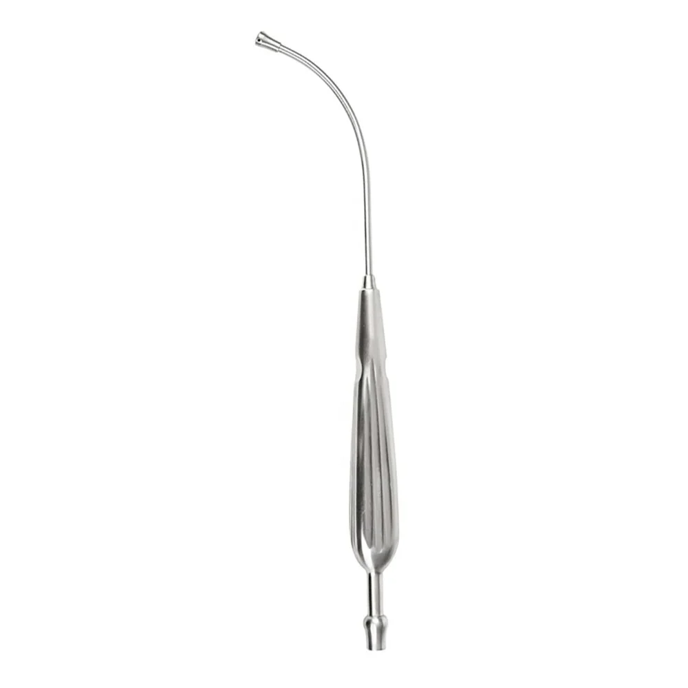 CE ISO 13485 Approved New Non Magnet Stainless Steel Yankauer Suction Tube Vaccination and Puncture General Surgery Instruments