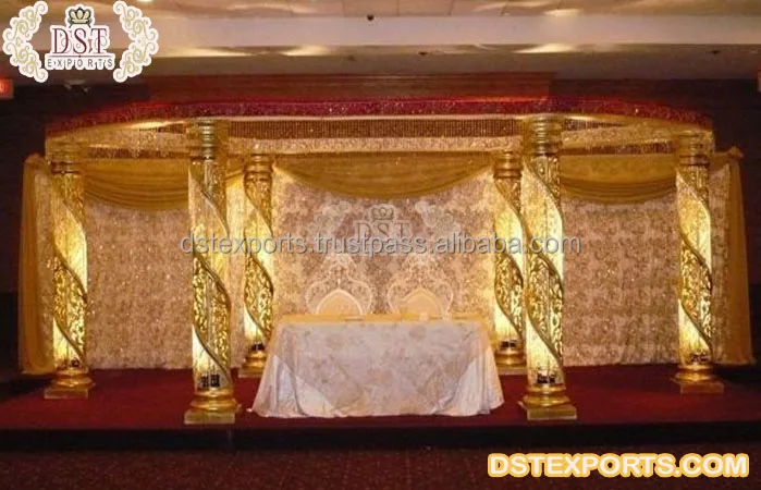 Amazing Indian Wedding Rajwada Mandaps Buy Indian Hindu Wedding Mandaps USA Indoor Bollywood Indoor Mandap Design UK