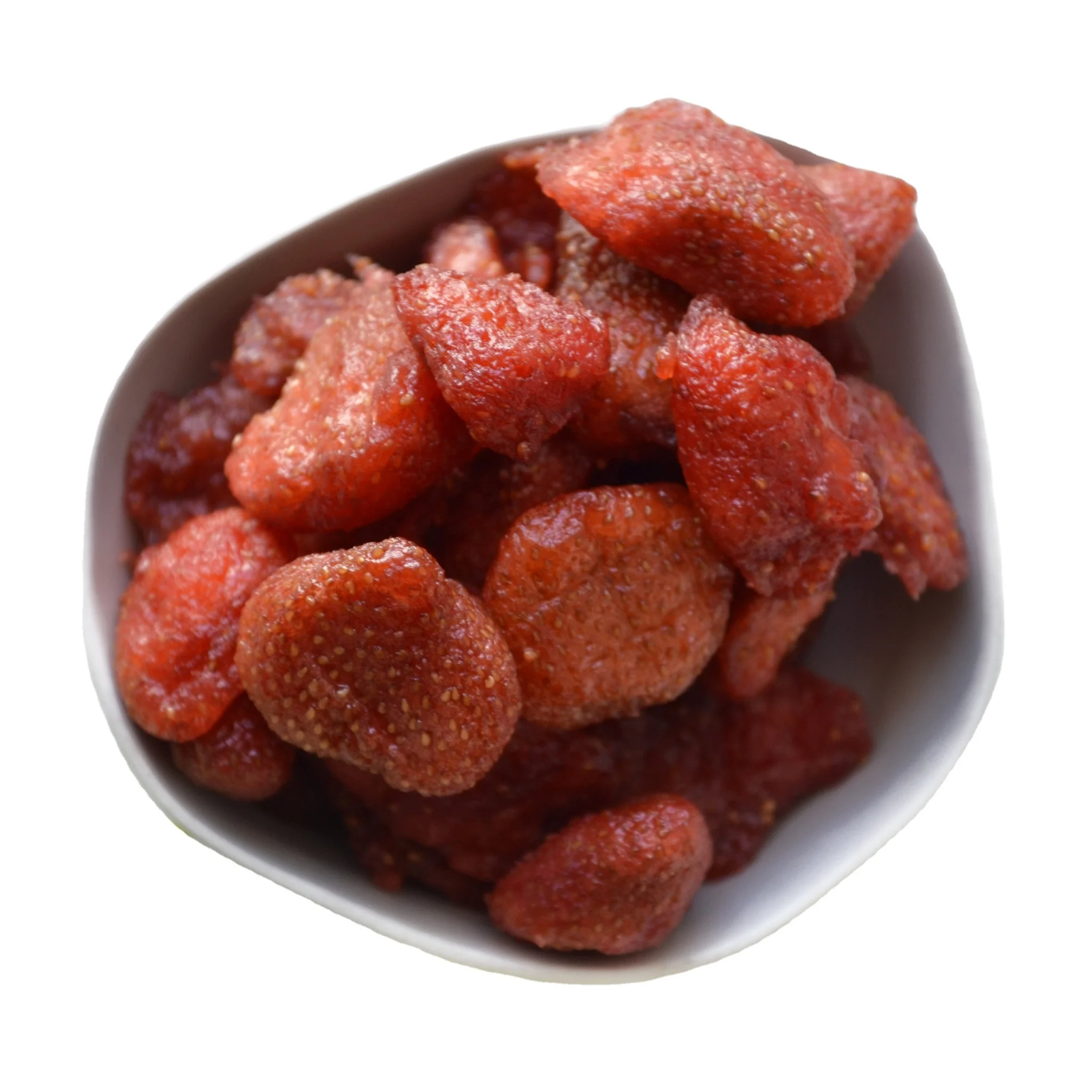 Dried Strawberry Sweet and Sour Healthy Snack Hight Quality Made in Vietnam Best Price No Preservatives  Full Mineral Non GMO