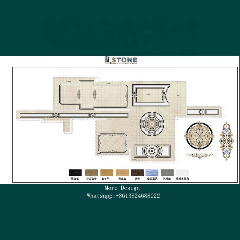 High quality quartz slab customized kitchen countertop and bathroom tub in calacutta look