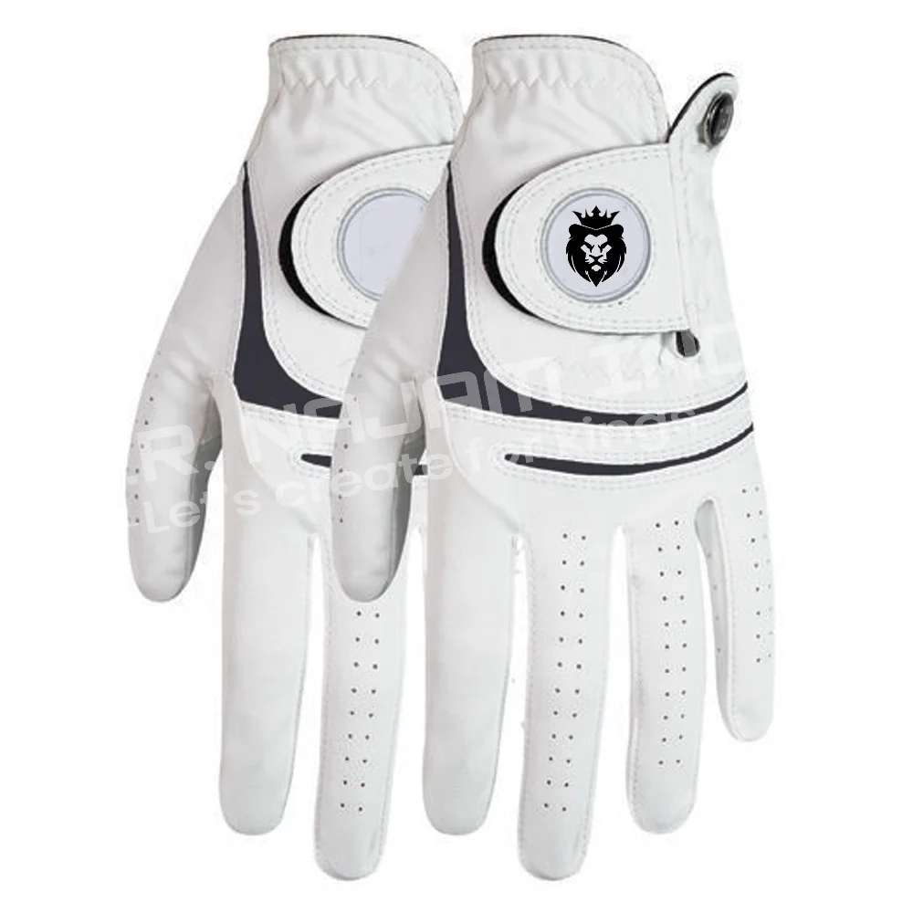  Лидер продаж кожаные перчатки для гольфа с левой ручкой cabretta