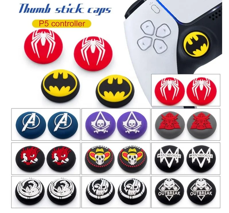 Silicone Thumb Grip Stick Analog Joystick  Cover for Ps3 / Ps4 / Xbox 360 / Xbox One Game Controllers