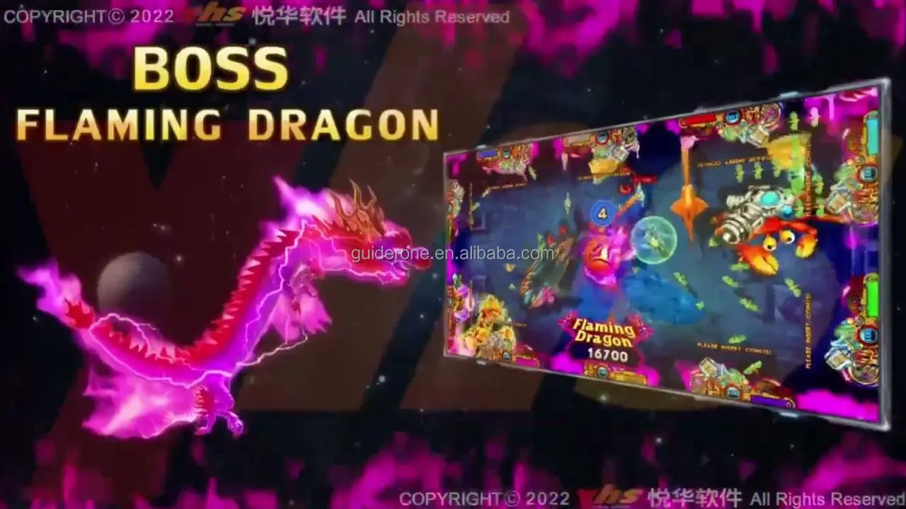 Newest Release High Definition 4 Players Table Game Multiplayer Arcade Fishing Game Machine OK3 King of Crab