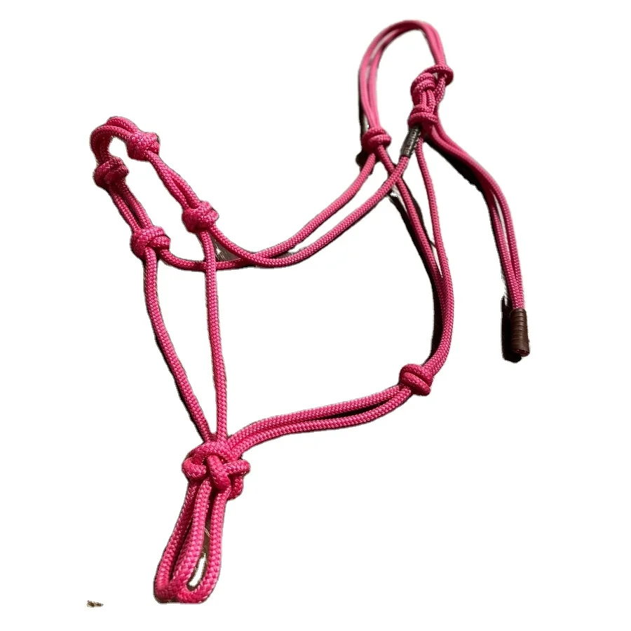 Rope Halter K Not Design Different Different Color Shade Nylon & Cotton Fabric Based Super Quality Halter