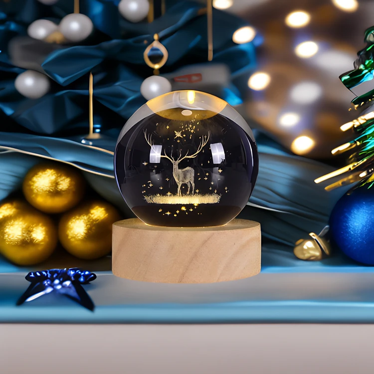 New release 2024 wholesale price Best Selling Table Led Most Popular Lighting For Children Crystal led night light