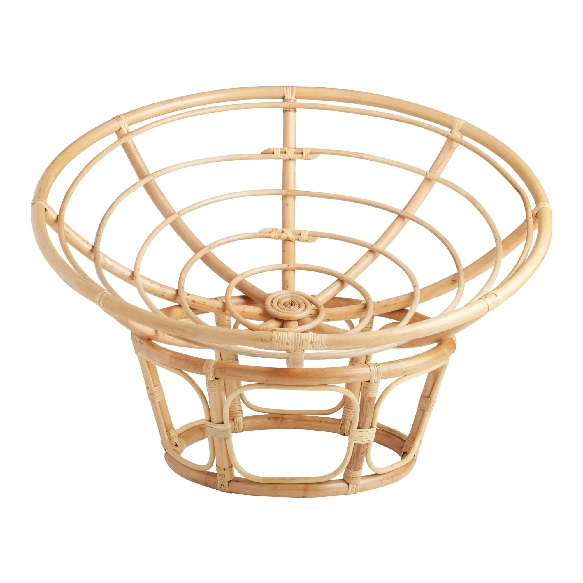 Best Choice Vietnam Manufacturer Rattan Papasan Double Chair Relaxing OEM Custom Packaging Modern Furniture for Home and Hotel