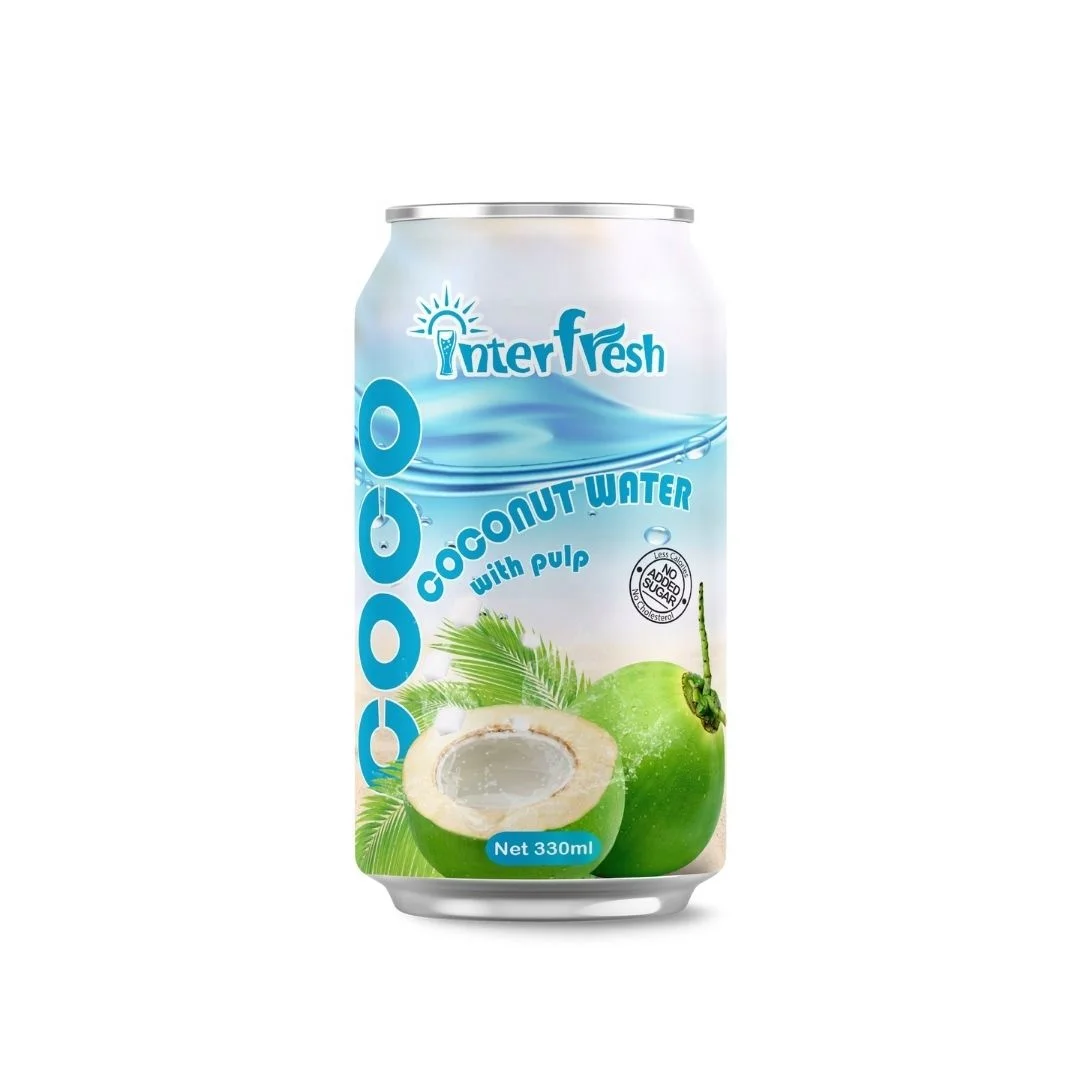 Coconut Water Fruit Juice Drinks 100% Natural Vietnam Juice Manufacturer High Quality Asia Fruit Juice