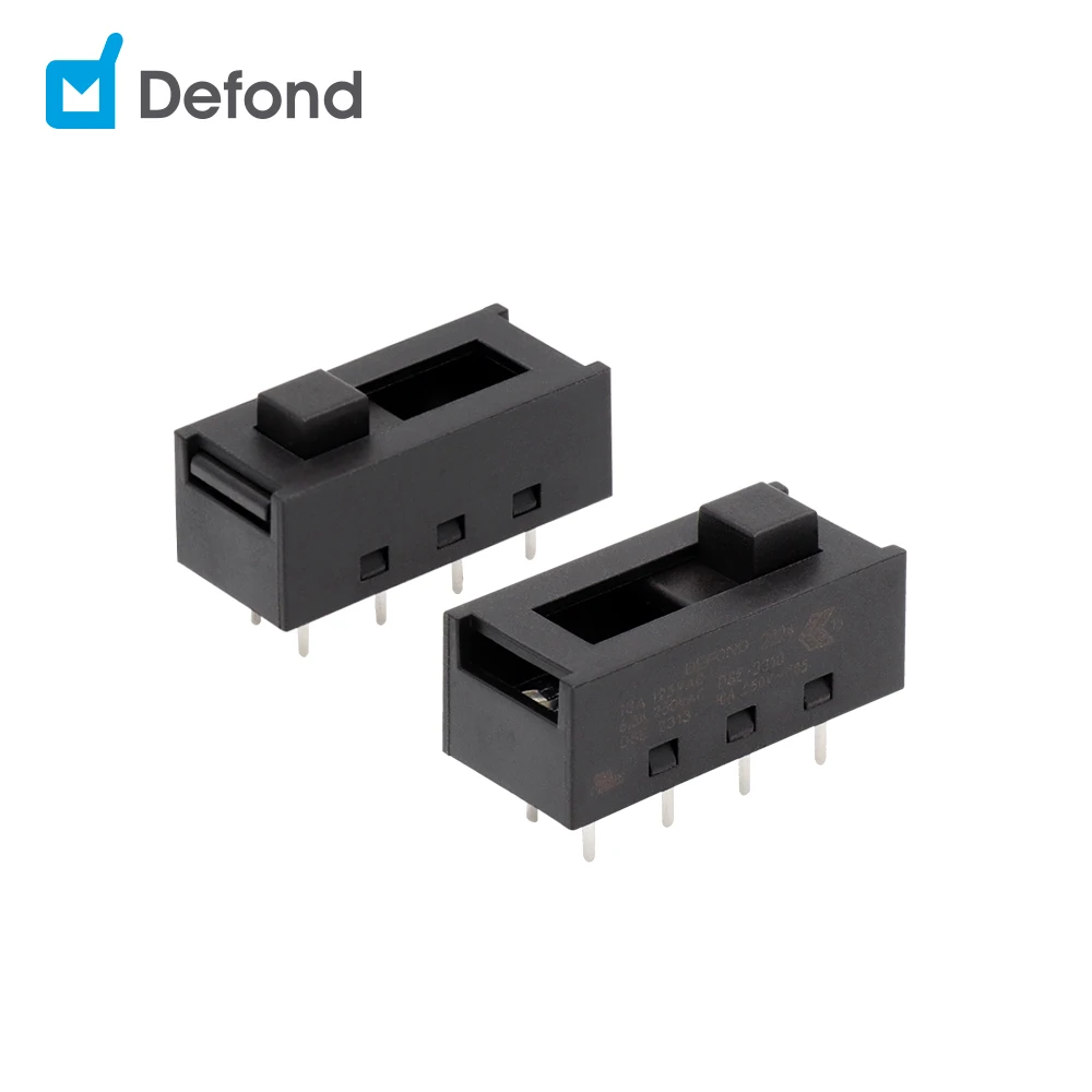 Defond ползунковый Переключатель DSE-2310-BSP31-01R различные цепи доступны 13A 250VAC T85 передвижные переключатели