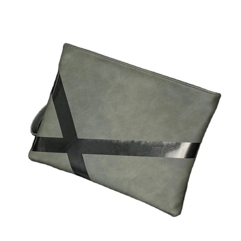 PU Leather Clutch Bag Men Handbags Fashion Casual Men Clutches Large-capacity Clutch Bag Male Envelope
