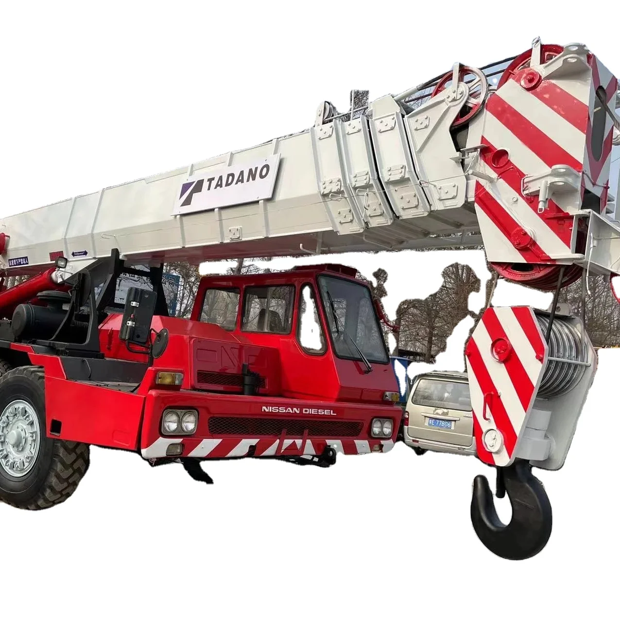 70-тонный подъемный кран Tadano высокопроизводительный