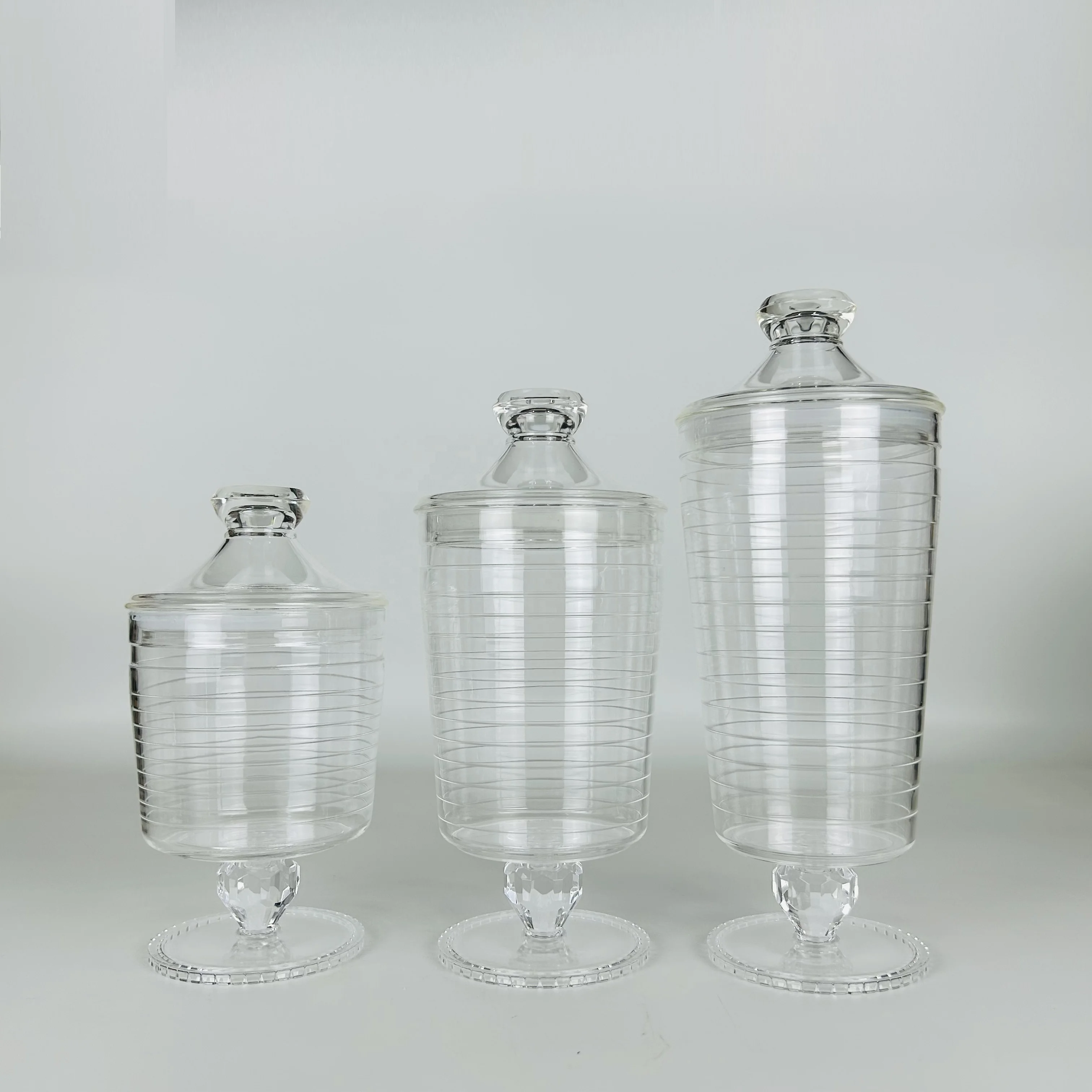 Acrylic Candy Jar Organizer Storage Canister