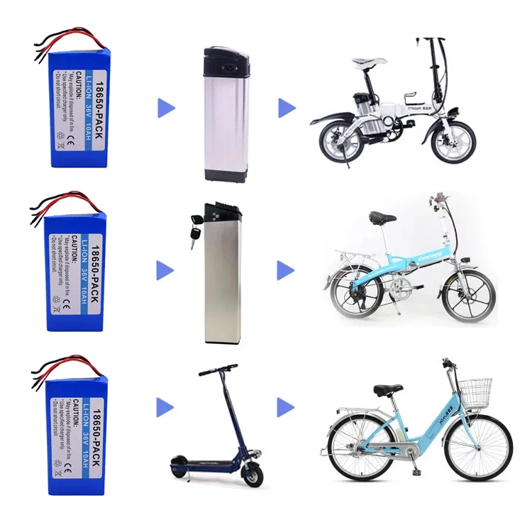Customizable 48V 10Ah Electric Scooter Motorcycle Li ion 12 24 36 48 Volt Lithium ion Battery Pack for golf cart