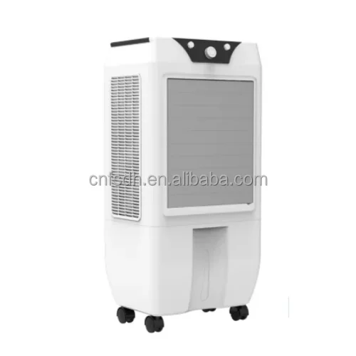 Noiseless Portable Small Evaporative Air Conditioner with Water Pump and Cooling Pads Air Cooler Controller for Home Use
