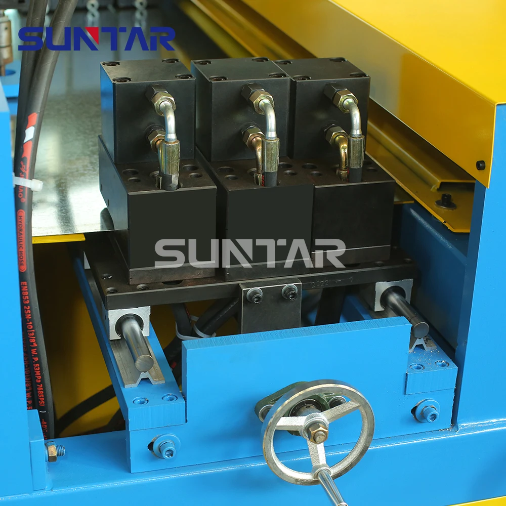 SUNATY duct making air conditioner Hvac U-shaped automatic rectangular duct production line 5 duct making machine