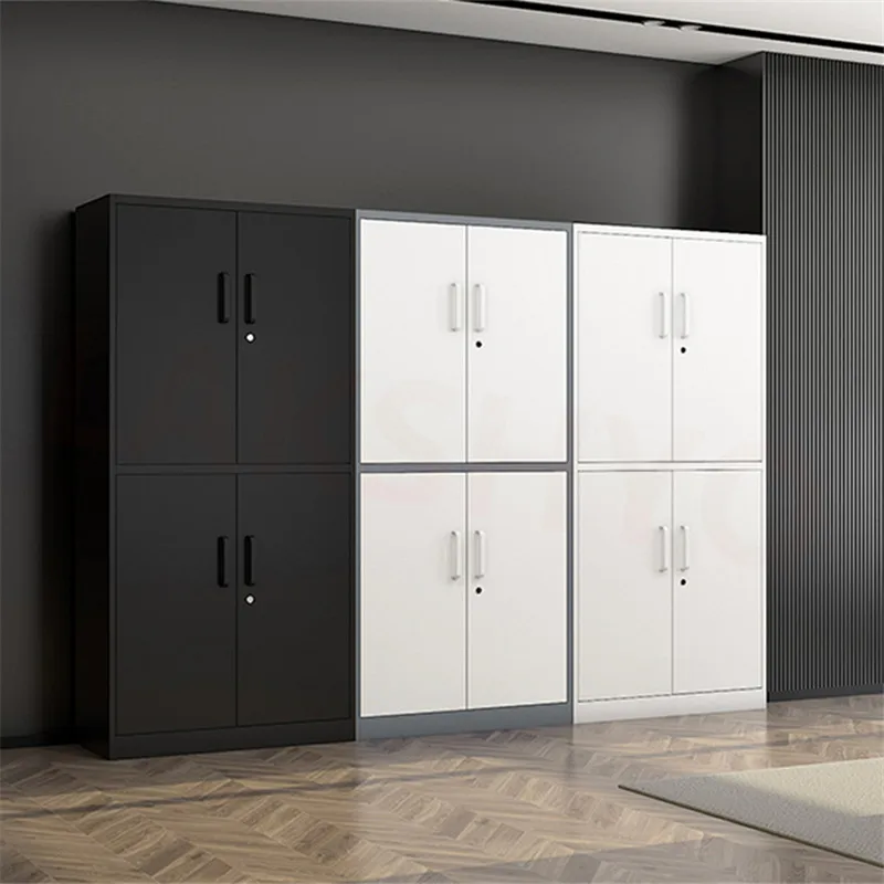 Modern Adjustable Metal Tall Thin Frame Metal Cupboard cabinets storage Steel Office Filing Cabinet