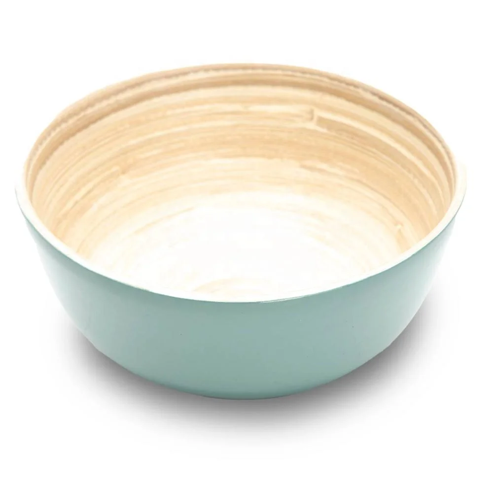 Natural Bamboo Salad Bowls Dinnerware Bowls