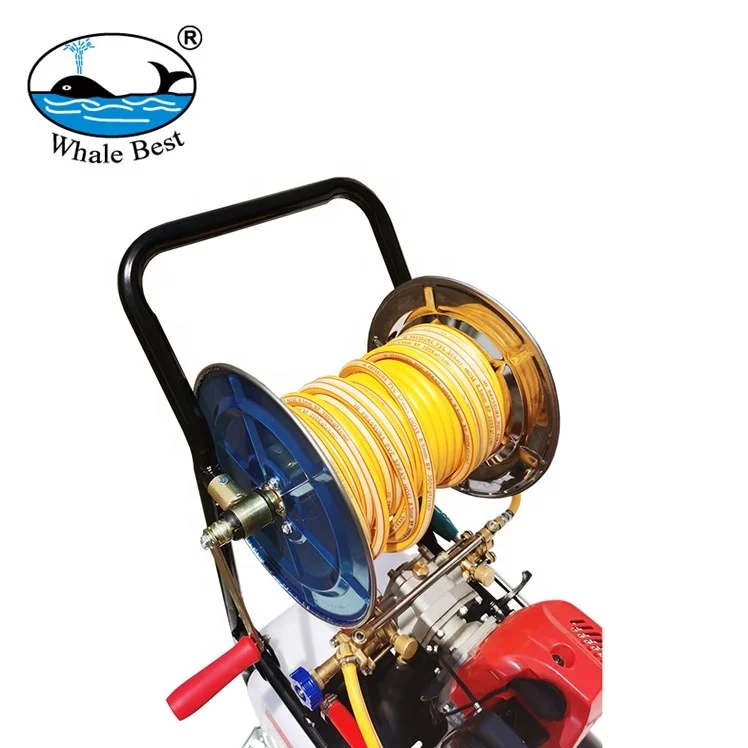 trolley gasoline engine power sprayer with gun