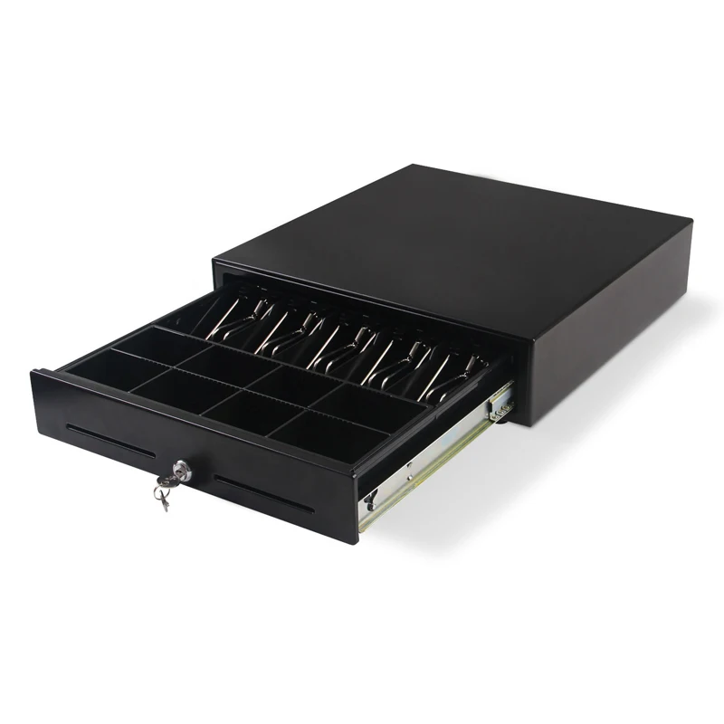 Plastic cash drawer rj11 cash drawer Desktop cash drawer for supermarket cashier counter