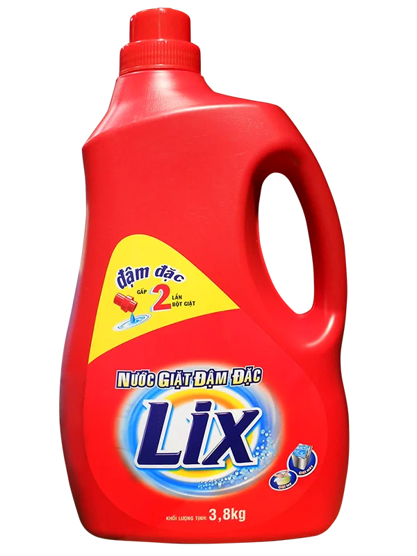 BEST PERFORMANCE / LIX LIQUID DETERGENT / CONCENTRATED - PERFUME RELEASE - BAMBOO CHARCOAL / HIGH EFFECTIVE WITH SPECIAL SCENT